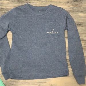 Size 4 Kids Properly Tied L/S Tee